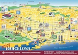 Mapa turístico de Barcelona 2023 - Mapa-Turistico.com