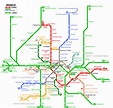 Mappa della metropolitana di Monaco - Cartina della metropolitana di Monaco