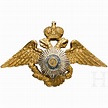 The Nikolaevsky cavalry school badge, C. 1910 — buy a quality stock ...
