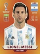 Figurita Mundial 2022 Qatar Arg 19 Messi Original en Bs.As. G.B.A ...
