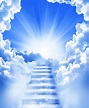 stairs sky cloud stairs in sky bright light from heaven beautiful light ...