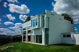 Exterior view. House II (Falk House) by Peter Eisenman. Image courtesy ...