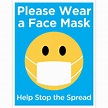 Please Wear A Mask Sign Printable Gov