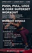 5 Day Best Push Workout At Home for Burn Fat fast | Fitness and Workout ...