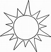 Free Printable Sun Coloring Pages for Kids