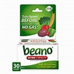 Beano Extra Strength, Gas Prevention & Digestive Enzyme Supplement, 30 ...