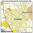 Aerial Photography Map of Freehold, NJ New Jersey