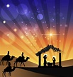 BANCO DE IMÁGENES GRATIS: Los Tres Reyes Magos siguiendo la Estrella de ...