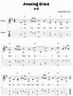 Amazing Grace - Guitar Chords Tabs Notes Printable PDF