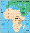 Mapas de Kenia - Atlas del Mundo