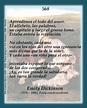 Una de nuestras favoritas. Emily Dickinson | Emily dickinson poemas ...