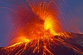 Lightning Storm + Volcanic Eruption • Earth.com