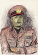 Italian Il Duce Benito Mussolini Drawing by Northern Wolf