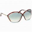 Gafas y Lentes de Sol Tom Ford, Detalle Modelo: bella-tf529-55b