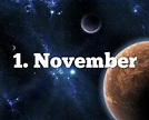 1. November Geburtstagshoroskop - Sternzeichen 1. November