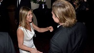 Brad Pitt and Jennifer Aniston reunite backstage at SAG Awards | Ents ...