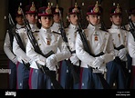 Modena, Italy, soldiers at the Military Academy Stock Photo - Alamy