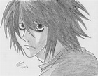 Death Note L Drawing by The-Avaricious on DeviantArt