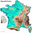 Cartina Francia - Mappa francia fisica, geografica e politica - Cartina ...