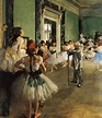 Edgar Degas “The Ballet Class” ca. 1874 – Today's Great Thing