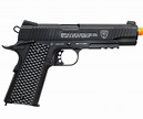 Red Jacket Firearms Full Metal 1911 A1 Co2 Gas Blowback Airsoft Pistol ...