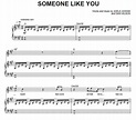 Adele - Someone Like You Free Sheet Music PDF for Piano | The Piano Notes