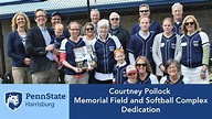 Courtney Pollock Memorial Field and Softball Complex Dedication - YouTube