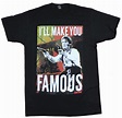 Young Guns Mens T-Shirt - I'll Make You Famous Double Guns (Medium ...