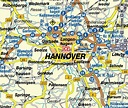Hannover Carte et Image Satellite