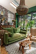 25 green living room ideas that are the perfect spring refresh | Real Homes