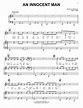 An Innocent Man Sheet Music | Billy Joel | Piano, Vocal & Guitar Chords ...