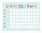 Potty Chart Printable Its Potty Time Rainbow Themed Editable Printable ...