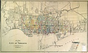 Toronto Map from 1908 | Toronto map, Old toronto, Toronto city