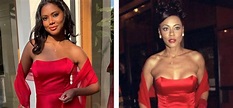 Lele Rochon, Asia Rochon Fuqua, Actress, Dress, Red, Carpet, Prom, Daughter