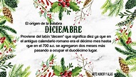 El origen de la palabra diciembre. | Calendario romano, Arte, Alas