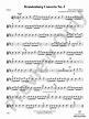 Brandenburg Concerto No. 5: Viola: Viola Part - Digital Sheet Music ...