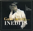 Serge Gainsbourg - Inédits, Les Archives 1958-1981 (CD, Unofficial ...