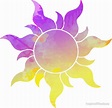 Tangled Sun inspired silhouette | Disney tattoos, Disney tangled tattoo ...