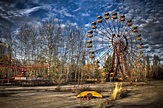 La ville de Pripyat, qui comptait 50'000 habitants, a été complètement ...