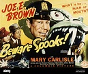 BEWARE SPOOKS!, Joe E. Brown, Mary Carlisle, 1939 Stock Photo - Alamy