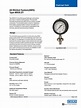 Wika Type M93X.D1 Pressure Gauge Data Sheet | PDF | Pressure ...