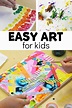Easy and Fun Art Projects for Kids to Do at Home or School – Treasured ...
