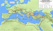 Constantinopla mapa del mundo - Constantinopla ubicación en el mapa del ...