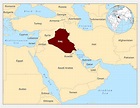 Iraq On World Political Map - Map of world