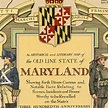 Historical & Literary Map of Maryland | Battlemaps.us