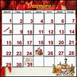 Kikinho Art: Calendário do mês de dezembro