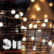LED String Lights, with Wireless Remote Control, Warm White, 49ft 100 ...