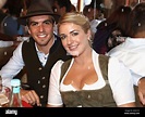 Philipp lahm munich wife claudia hi-res stock photography and images ...