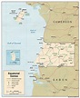 GUINEA ECUATORIAL - MAPAS GEOGRÁFICOS DE GUINEA ECUATORIAL