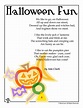 Halloween Fun Poem for Kids | Woo! Jr. Kids Activities : Children's ...